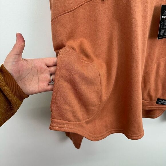 Muttonhead Unisex Cloud Fleece Bamboo Camping Hoodie Terra Cotta - Picture 10 of 13